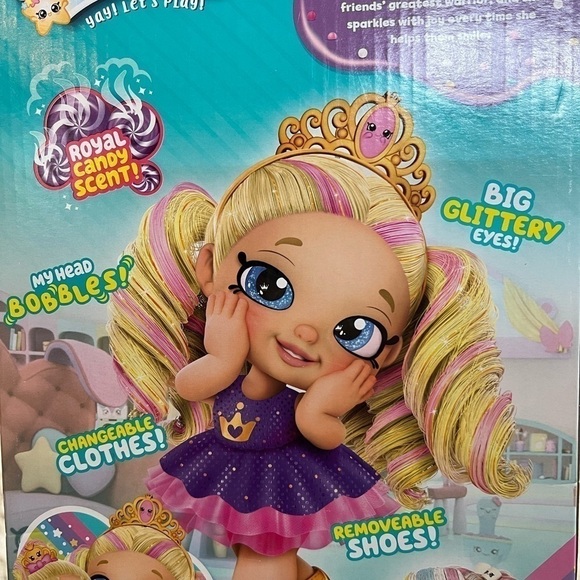 New in the box Kindi Kids scented sisters Tiara Sparkles - Picture 8 of 9